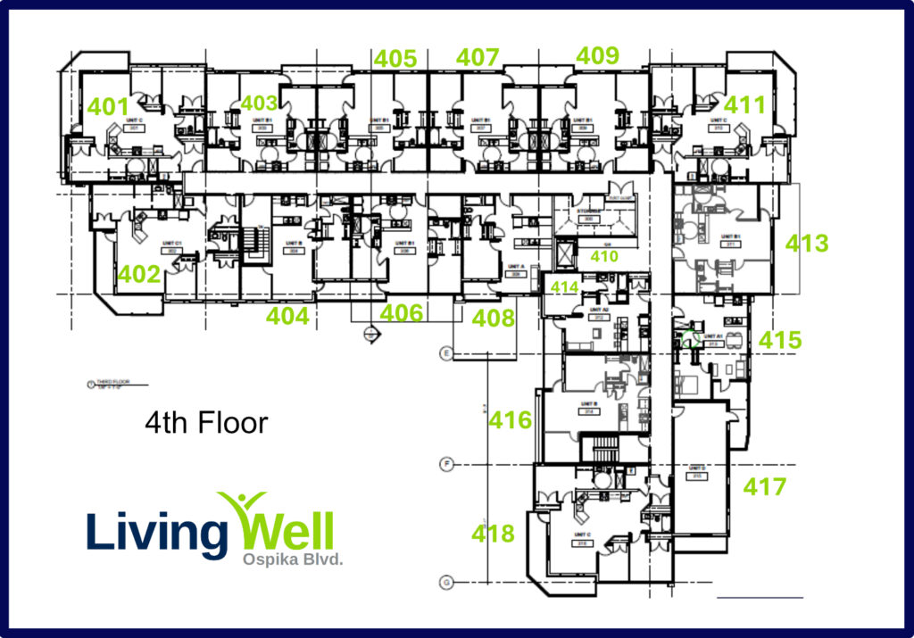 4th floor plan