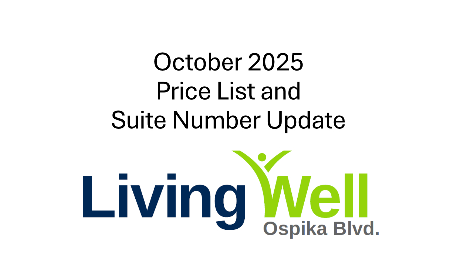Updated Suite Prices
